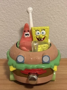 2008 SpongeBob Patrick Krabby Patty Car Viacom Learning Curve Spinning Seat VHTF - Picture 1 of 6