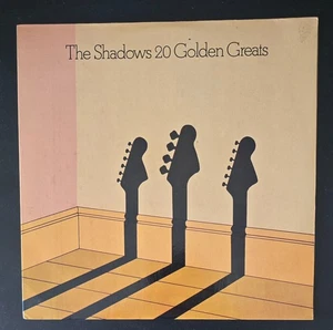 THE SHADOWS "20 GOLDEN GREATS~HITS ALBUM " MALAYSIAN EDITIONS RECORDS LP - Picture 1 of 4