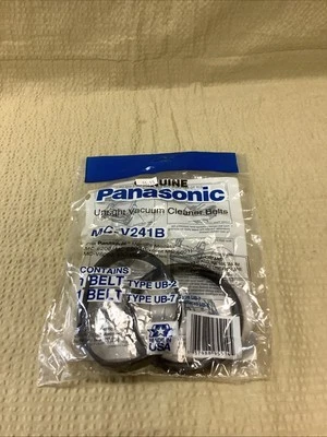 Panasonic MC-V241B Type UB2,UB7 Belts - 2 Belts #MCV241B, MC6220, MC6250, MC6640 - image 1 of 4