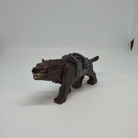 LEGO Warg Dark Brown Hobbit 79012 Attack of the Wargs Wolf w/Saddle 2013