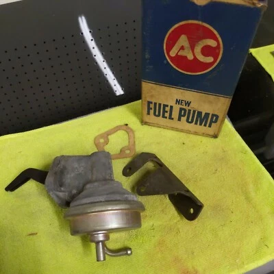 New NOS AC Fuel Pump w/ Bracket 40451 6416507 1966 Buick Special 300 340 V-8 - Image 1 of 4