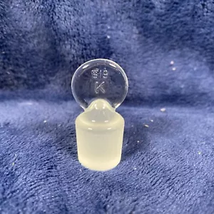 Tapón de vidrio macizo, tapón de laboratorio, cristalería química de laboratorio, 5 piezas/lote tamaño TS 19K - Imagen 1 de 3