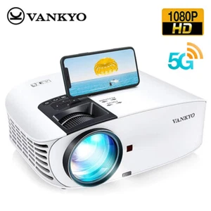 VANKYO Native 1080P 5G WiFi Home Theater Projector Full HD Built-In Office &Zoom - Picture 1 of 24