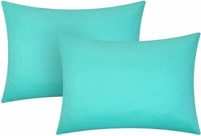 Chic Home Duke 10 Piece Complete Color Block Bed Queen Turquoise 100% Microfiber - Image 1 of 4