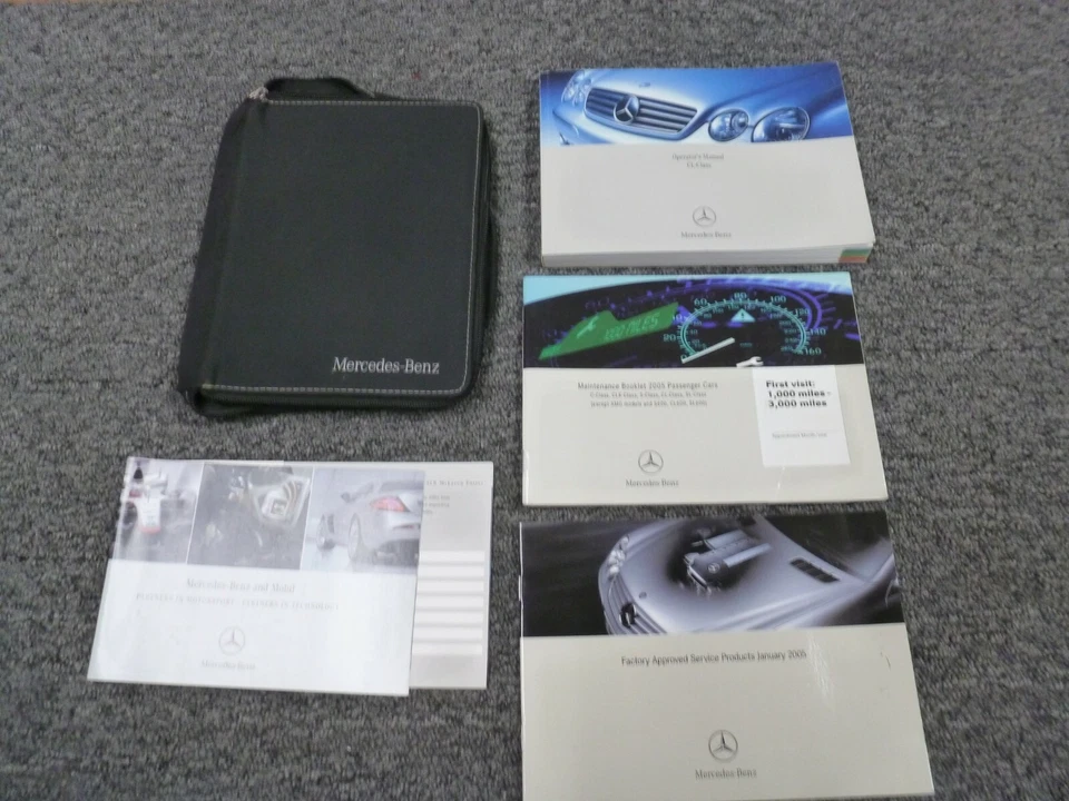 Mercedes Benz CL CL500 2005 CL600 CL55 CL65 AMG cupé dueño manual conjunto Foto 1 de 1