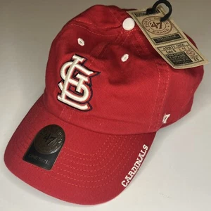 St. Louis Cardinals '47 Brand Adjustable Strap Back Red Hat Cap New With Tags - Picture 1 of 15