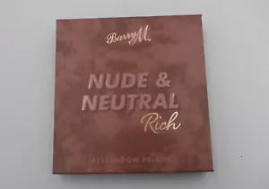 Barry M Nude & Neutral Rich Eyeshadow Palette - FREE DELIVERY - Picture 1 of 3