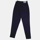 Vice Versa marineblaue Denim Baumwolle Stretch hochtaillierte Damenhose Größe: 40/31 Zoll