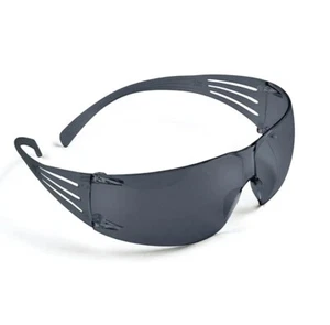 3M SecureFit Safety Glasses SF202AF, Gray Lens - FREE SHIPPING - Picture 1 of 2