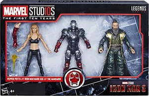 Iron Man 3 Pepper Mark XXII Mandarin 3-Pack Marvel Legends 15cm Figur Hasbro - Bild 1 von 2