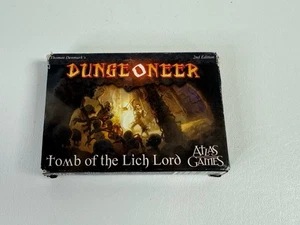 Tarjetas e instrucciones completas de Tomb of the Lich Lord (Dungeoneer 2E) - Imagen 1 de 6