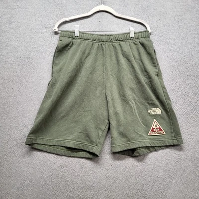 Pantalones Cortos Ropa Activa Hombre The North Face M Verde Logo Bordado Parche para Sudar Foto 1 de 4