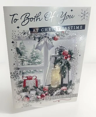 POPPY HILL To Both Of You At Christmas Time Card