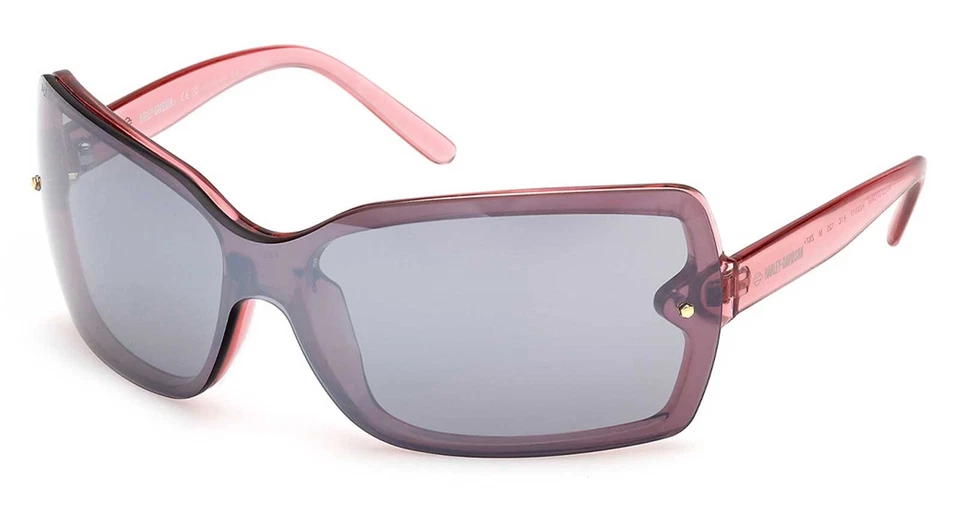 Harley-Davidson女式Goldstorm运动太阳镜,紫色水晶镜框 — 第 1/1 张图片