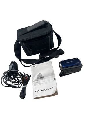 Sony Handycam DCR-SR47 Compact HDD Digital Video Camcorder w/ AC Battery Cables - Image 1 of 4