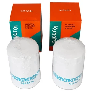 Paquete de 2 piezas de filtro de combustible Kubota Genuiine OEM HH166-43560 #16631-43560 para Kubota - Imagen 1 de 6