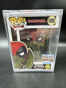 DEADPOOL AS CTHULHU (GLOW) Funko Pop Plus! # 1491 Figure GRAIL LE 750 PCS - Picture 1 of 9