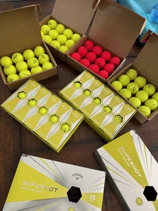 Lot Of 78 BRAND NEW Callaway Superhot Golf Balls *getting tough to find* - Picture 1 of 3