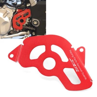 XR LOGO Front Sprocket Cover Chain Guard Protector For HONDA XR 400R 1996-2004  - Image 1 of 4
