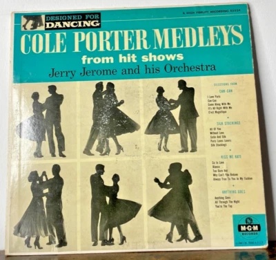 Cole Porter Medleys from Hit Shows Jerry Jerome MGM Records Vinyl LP - Image 1 of 4