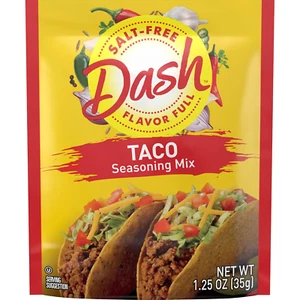 Mezcla de condimentos sin sal Dash, taco, 1,25 onzas (paquete de 12) - Imagen 1 de 12