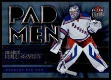 2014-15 FLEER ULTRA PREMIER PAD MEN HENRIK LUNDQVIST NEW YORK RANGERS #PP-26