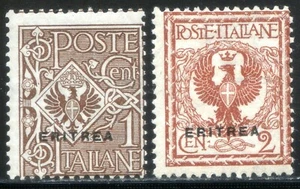 Colonie Italiane Eritrea 1924 n. 77/78 ** (m104) - Picture 1 of 2
