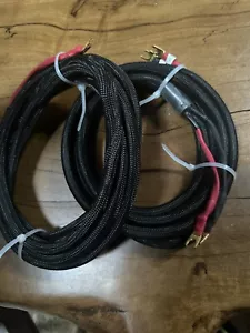 MS4.45 Biwire AUDIOPHILE Loudspeaker Cables 3.0m pair 2 4 Spades BARGAIN!!! - Picture 1 of 2