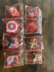 2024 McDonald’s Captain America Brave New World Complete Set Of 8 Factory Sealed