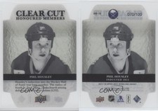 2017 Upper Deck Clear Cut Honoured Members Update /100 Phil Housley #HOF-70 HOF