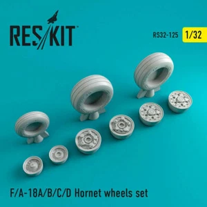 1/32 ResKit RS32-0125 F-18 Hornet wheels set - Picture 1 of 1