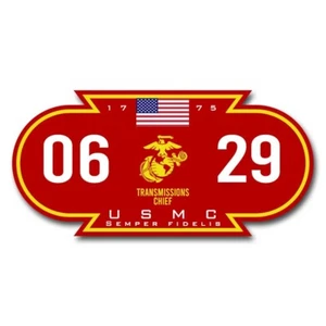 USMC 0629 MOS Decal - USMC Veteran Decal - Marine Corps - Devil Dog 3" Decal - Picture 1 of 1