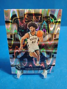 2023-24 Panini Select - Andre Jackson Jr. (RC) #98 Concourse Tectonic Prizm - Picture 1 of 2