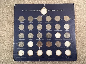 ESSO - FA Cup Centenary Token/Medal/Coins 1872-1972 - Football Collectables - Picture 1 of 39