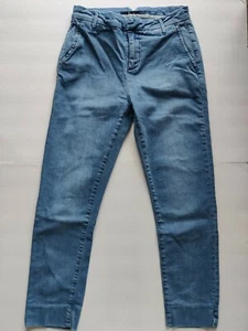 Boden The Wellington Jeans 6 27x25 Stretch Crop High Rise Light Wash Flat Front - Bild 1 von 11
