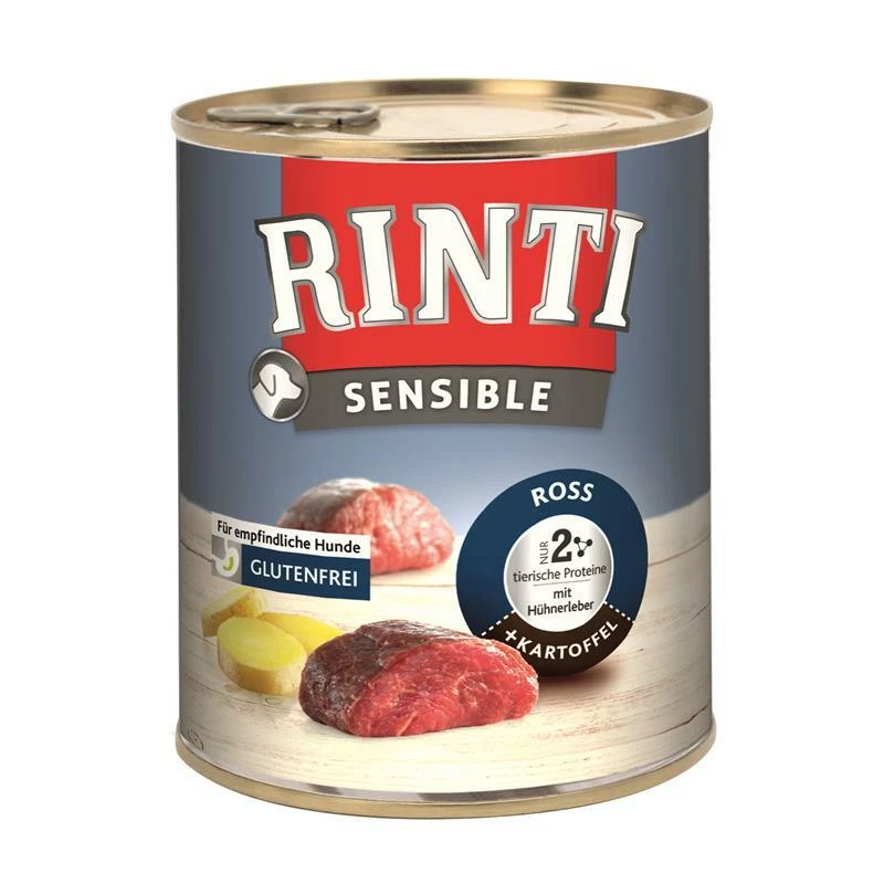 Rinti Sensible Ross, Hühnerleber & Kartoffel | 6x 800g - Bild 1 von 1