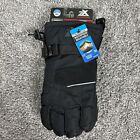 Zeroxposur Mens Waterproof Breathable Ski Snowboarding Gloves Black Size M / L