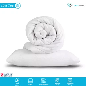 Premium Bettdecke Hohlfaser gefüllt mit Baumwollgehäuse warm Quilt Schlafzimmer - Bild 1 von 2