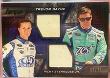 Ricky Stenhouse Jr/Trevor Bayne 2016 Torque Racing Pairings Materials Green /25