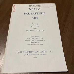 PARKE-BERNET - Near & Far Eastern Art - Jay C. LEFF Collection 5/9 & 5/10/1969 - Imagen 1 de 13