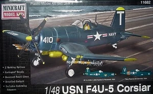 Minicraft 1/48 USN F4U-5 Corsair kit 11682 - Picture 1 of 3