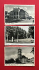 3 x Foto AK NEUSTRELITZ um 1938 Rathaus, Schlosspark und Stadtkirche  ( 51588