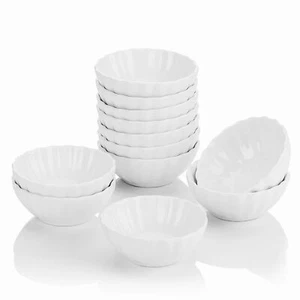 MALACASA, Serie Ramekin.Dish Mini Dessert Schälchen Set Porzellan Pudding Schäle - Bild 1 von 55
