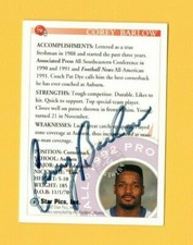 D20903 	 1992 Star Pics Autographs #79 Corey Barlow