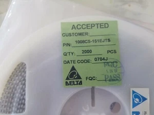 20 pcs Wire Wound Inductors SMD 1008CS-151EJTS 150 nH SMD 2520 equiv Coilcraft - Bild 1 von 8