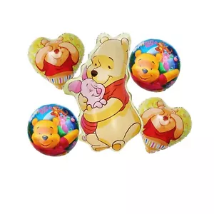 5 pc Winnie The Pooh Balloons Party Theme decoration supplies. - Picture 1 of 1