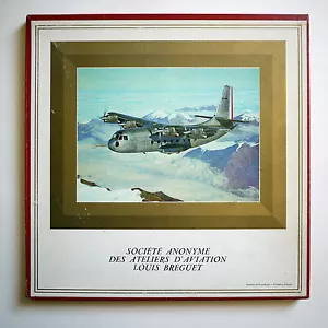 Photographie Breguet 941-01 / coffret cadeau (2 disques vinyls) aviation - Picture 1 of 3