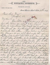 1879 SAMUEL LIVINGSTON TATE Grand Haven MICHIGAN Sioux Falls South Dakota GAR