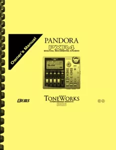 Korg Pandora PXR4 Toneworks Digital Recording Studio Bedienungsanleitung - Bild 1 von 6