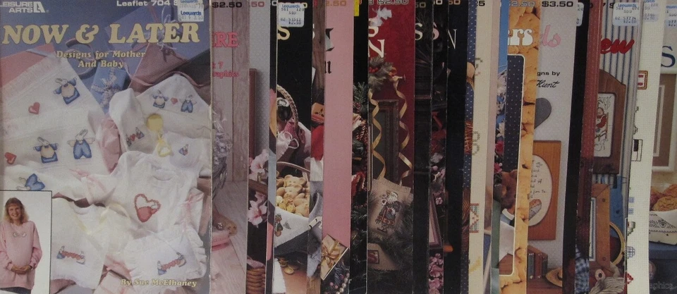 LEISURE ARTS Cross Stitch Patterns, Leaflets and Booklets ~YOU PICK~ #2 - Image 1 of 1